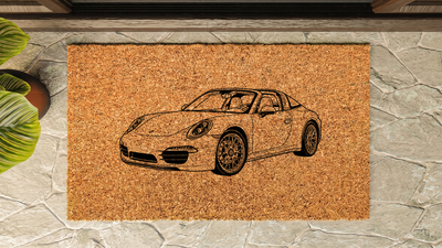 Porsche 991 Targa Inspired Floor Mat