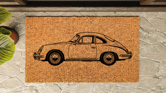 Porsche 356 Inspired Floor Mat