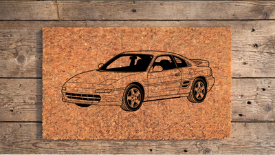 Toyota MR2 (SW20) Inspired Floor Mat