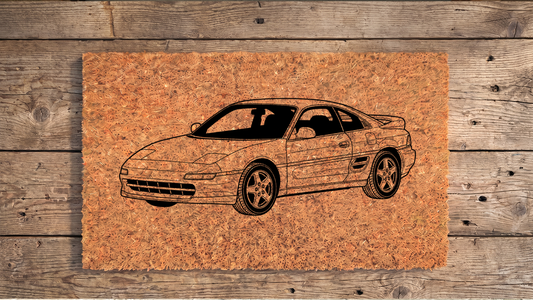 Toyota MR2 (SW20) Inspired Floor Mat