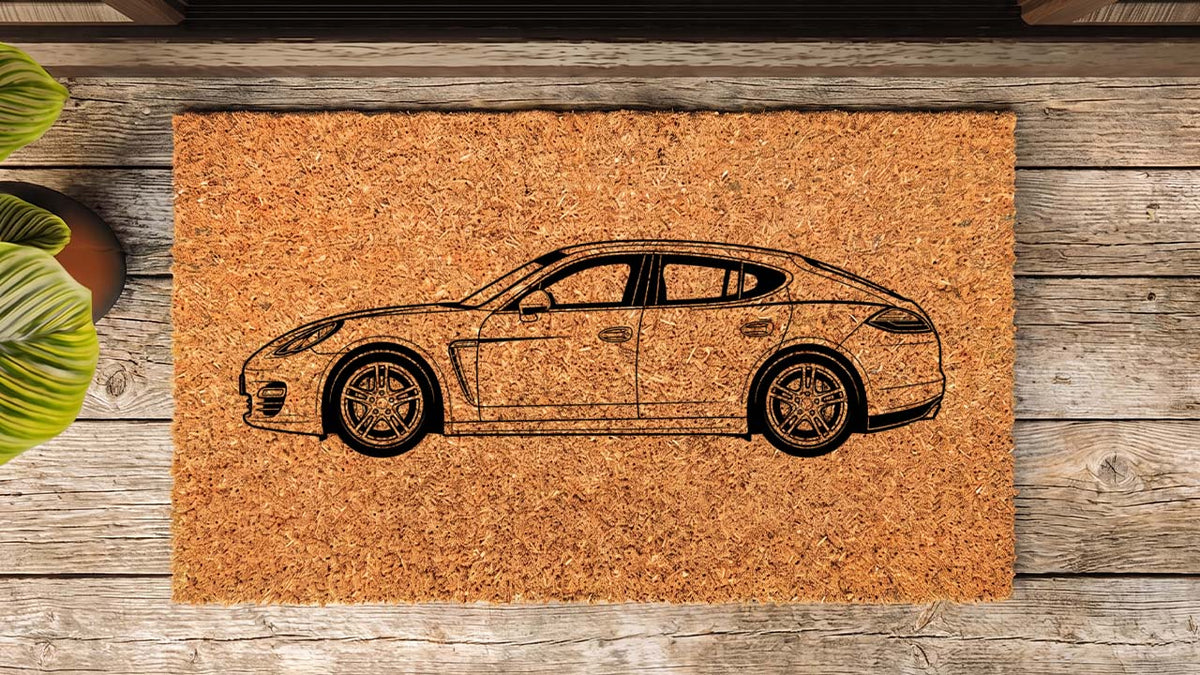 Porsche Panamera (1st Gen) Inspired Door Mat
