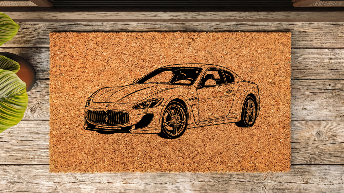 Maserati GranTurismo MC Stradale Inspired Doormat