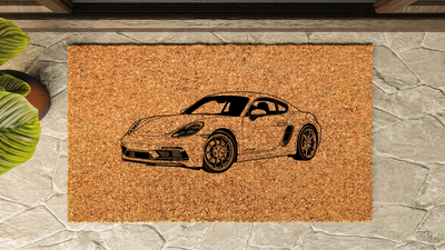 Porsche 718 Cayman GTS 4.0 Inspired Floor Mat