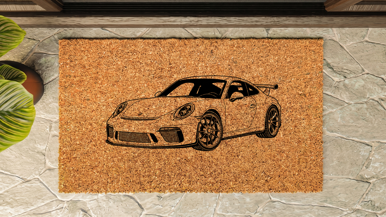 Porsche 991 GT3 Inspired Floor Mat