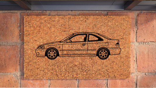 Honda Civic Si EM1 Inspired Floor Mat