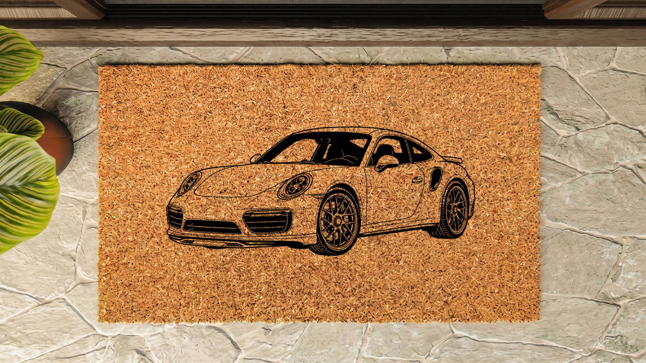Porsche 991 Turbo Inspired Floor Mat