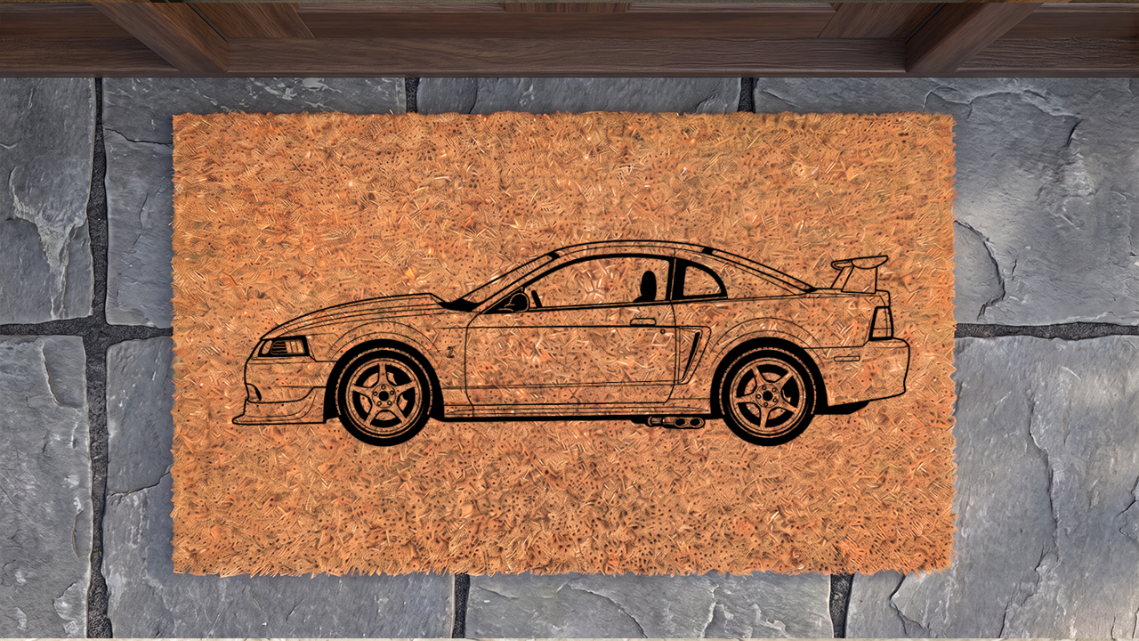 Ford Mustang SVT Cobra R (2000) Inspired Floor Mat