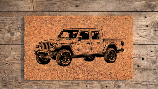 Jeep Gladiator (JT) Inspired Floor Mat
