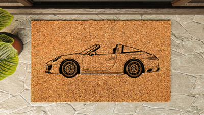 Porsche 991 Targa Inspired Floor Mat