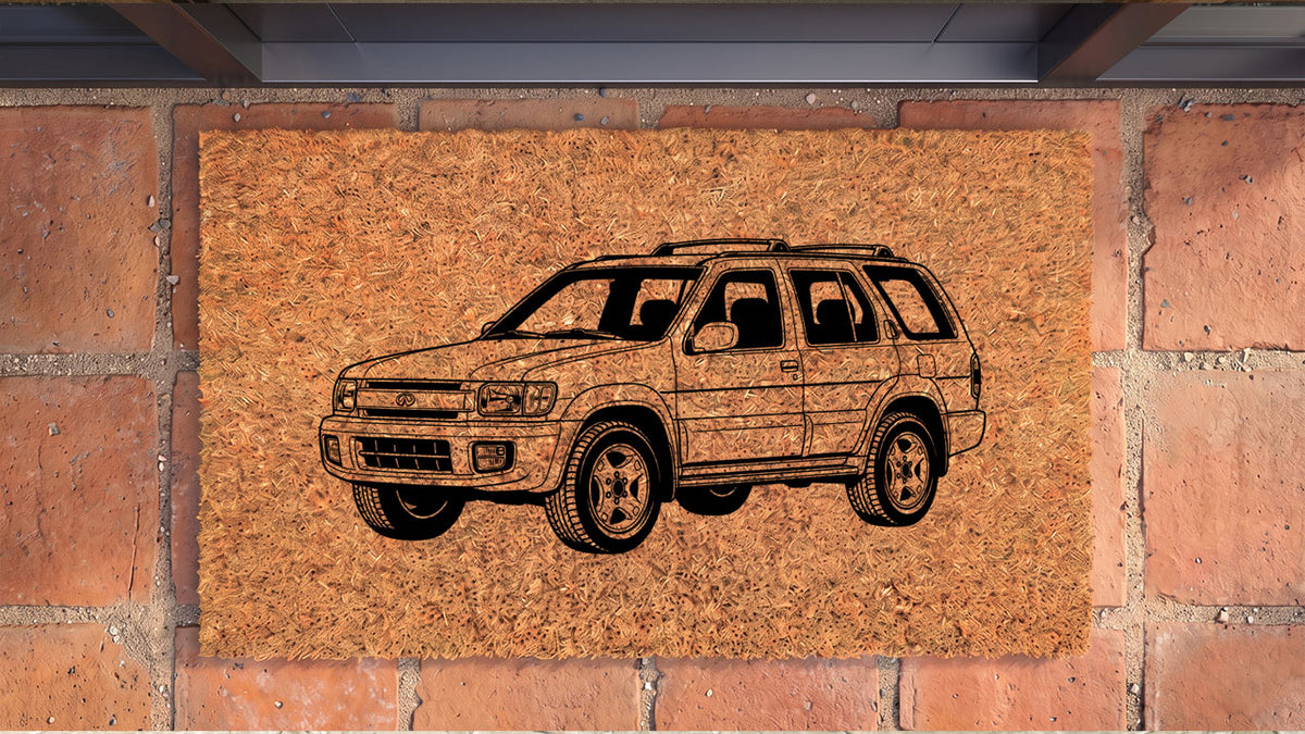 Infiniti QX4 Inspired Door Mat