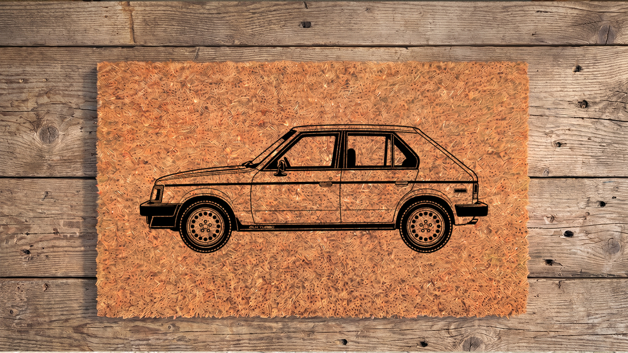 Dodge Omni Inspired Floor Mat