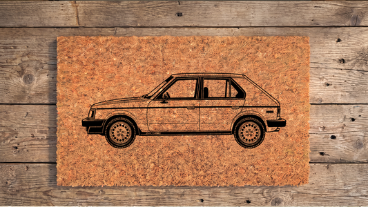 Dodge Omni Inspired Doormat