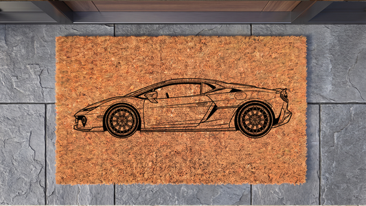 Lamborghini Temerario Inspired Floor Mat