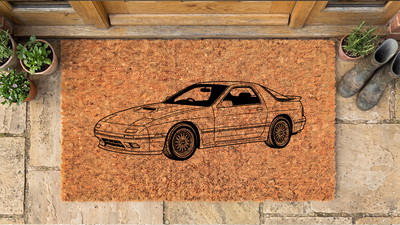 Mazda RX-7 (FC) Inspired Floor Mat