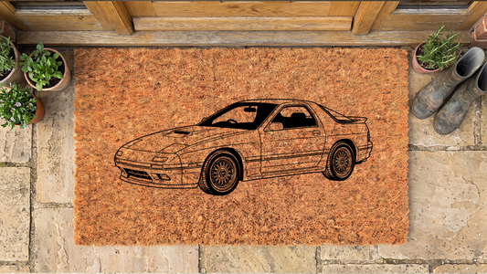 Mazda RX-7 (FC) Inspired Floor Mat