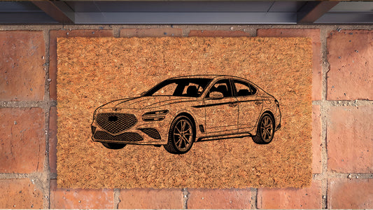 Genesis G70 Inspired Door Mat