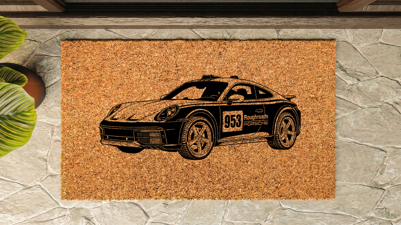 Porsche 992 Dakar Inspired Floor Mat
