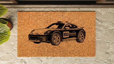 Porsche 992 Dakar Inspired Floor Mat