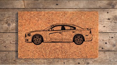 Dodge Charger SRT8 (6th Gen) Inspired Floor Mat