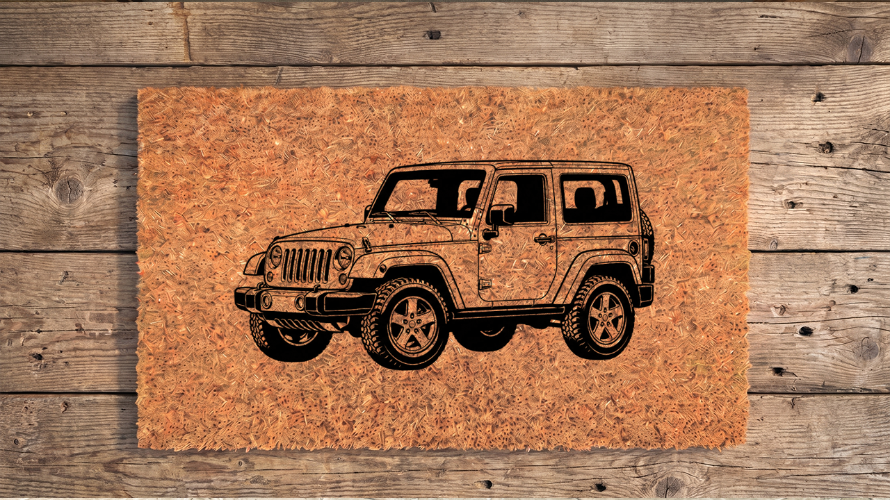 Jeep Wrangler (JK) Inspired Floor Mat