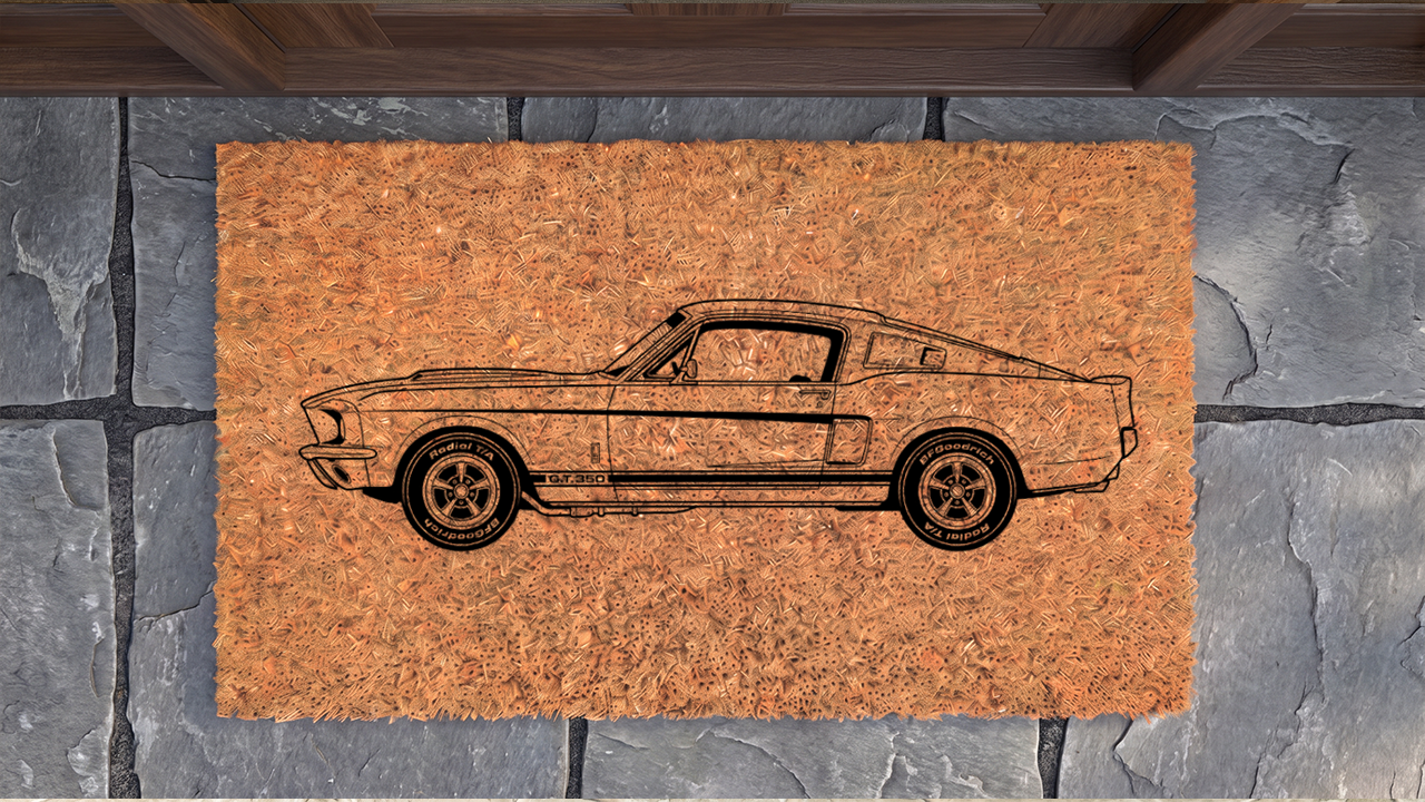 Ford Shelby GT350 Fastback (1967) Inspired Floor Mat