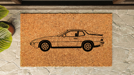 Porsche 924 Inspired Floor Mat