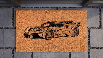Bugatti Bolide Inspired Floor Mat