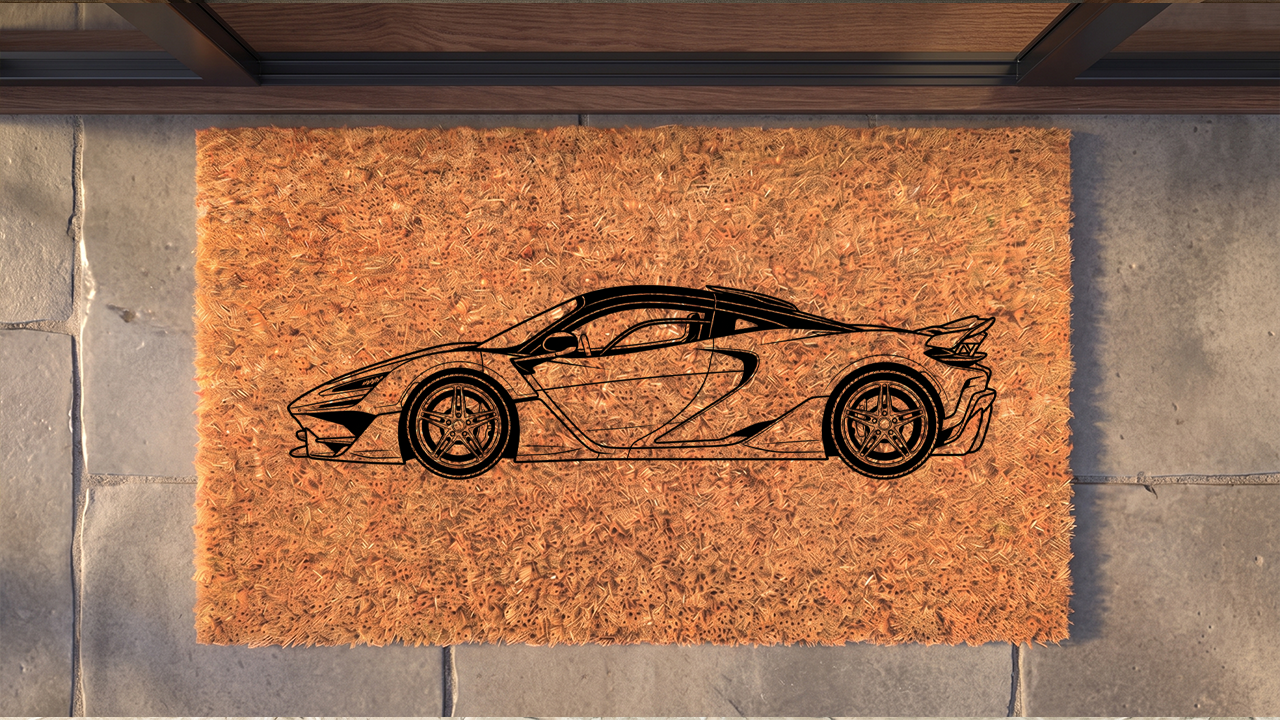 McLaren W1 Inspired Floor Mat