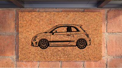 Abarth 500 Abarth Inspired Door Mat