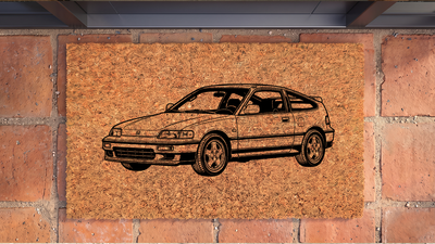 Honda CRX Si Inspired Floor Mat