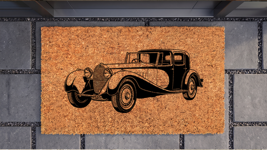 Bugatti Type 41 Royale Inspired Floor Mat