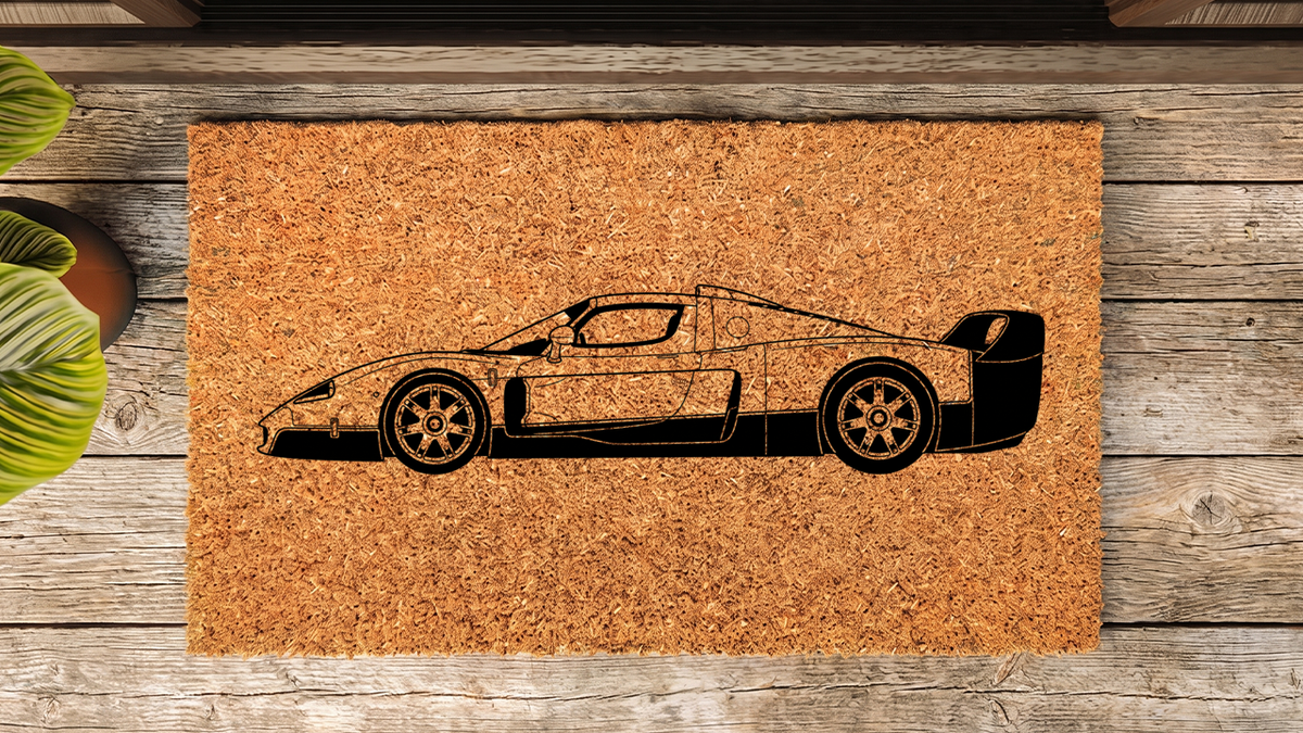 Maserati MC12 Inspired Doormat