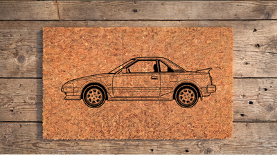 Toyota MR2 (AW11) Inspired Floor Mat