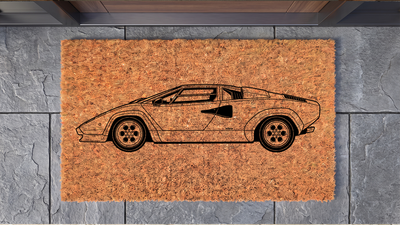 Lamborghini Countach LP400 Inspired Floor Mat