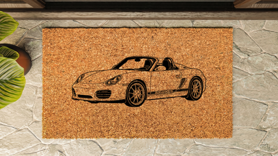 Porsche 981 Boxster Spyder Inspired Floor Mat