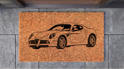 Alfa Romeo 8C Competizione Inspired Floor Mat