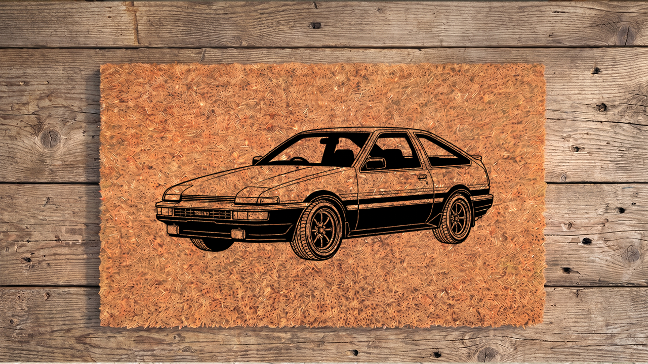 Toyota Sprinter Trueno (AE86) Inspired Floor Mat