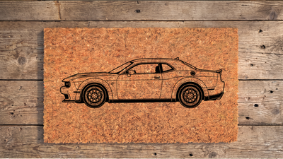 Dodge Challenger SRT Hellcat (3rd Gen) Inspired Floor Mat