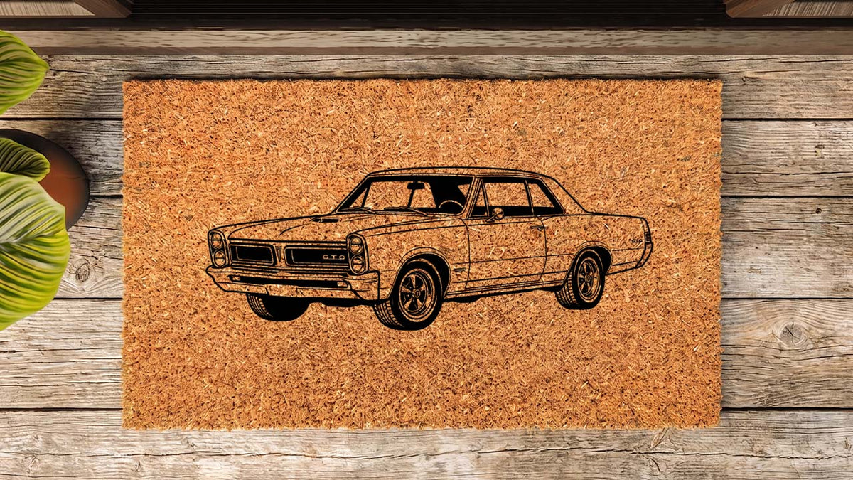 1965 Pontiac GTO Inspired Door Mat