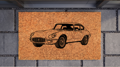Jaguar E-Type Series 3 Inspired Floor Mat