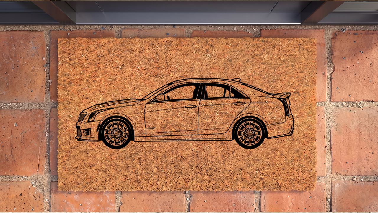 Cadillac ATS-V Inspired Floor Mat