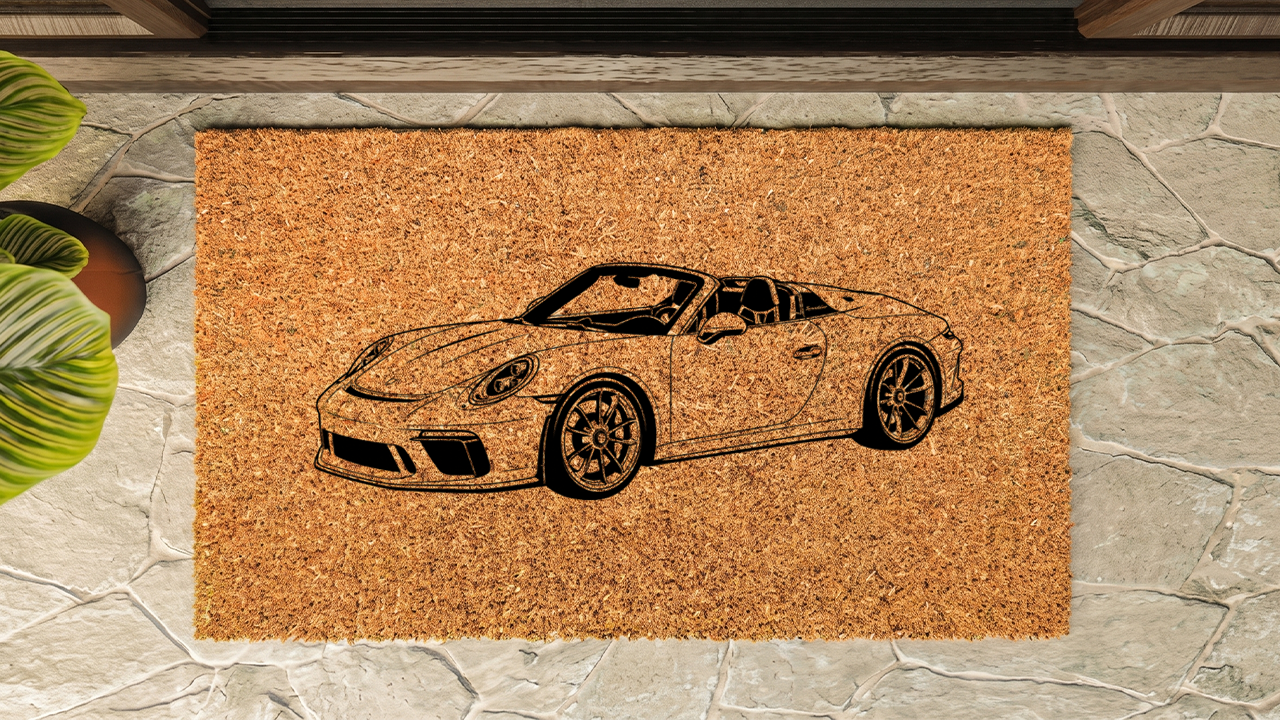 Porsche 991 Speedster Inspired Floor Mat