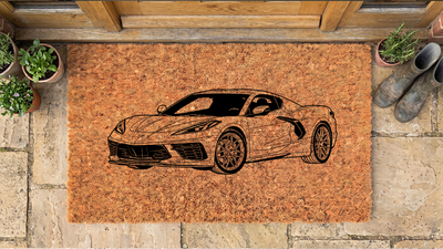 Chevrolet Corvette (C8) Inspired Floor Mat