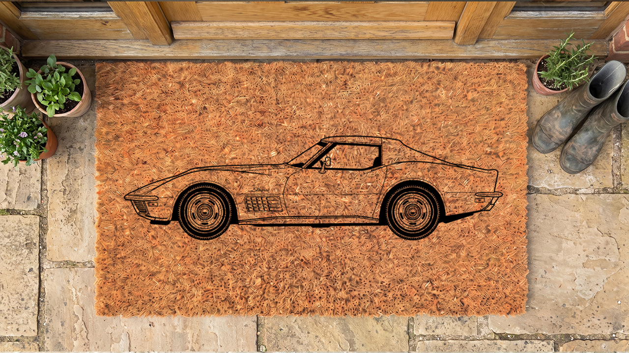 Chevrolet Corvette (C3) Inspired Floor Mat