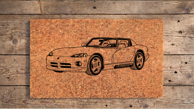 Dodge Viper (1st Gen) Inspired Floor Mat