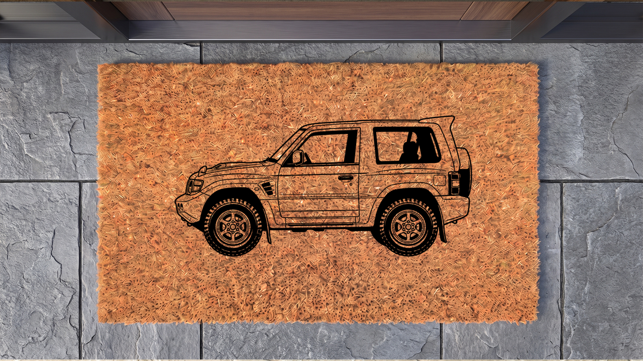 Mitsubishi Pajero Evolution (V55W) Inspired Floor Mat