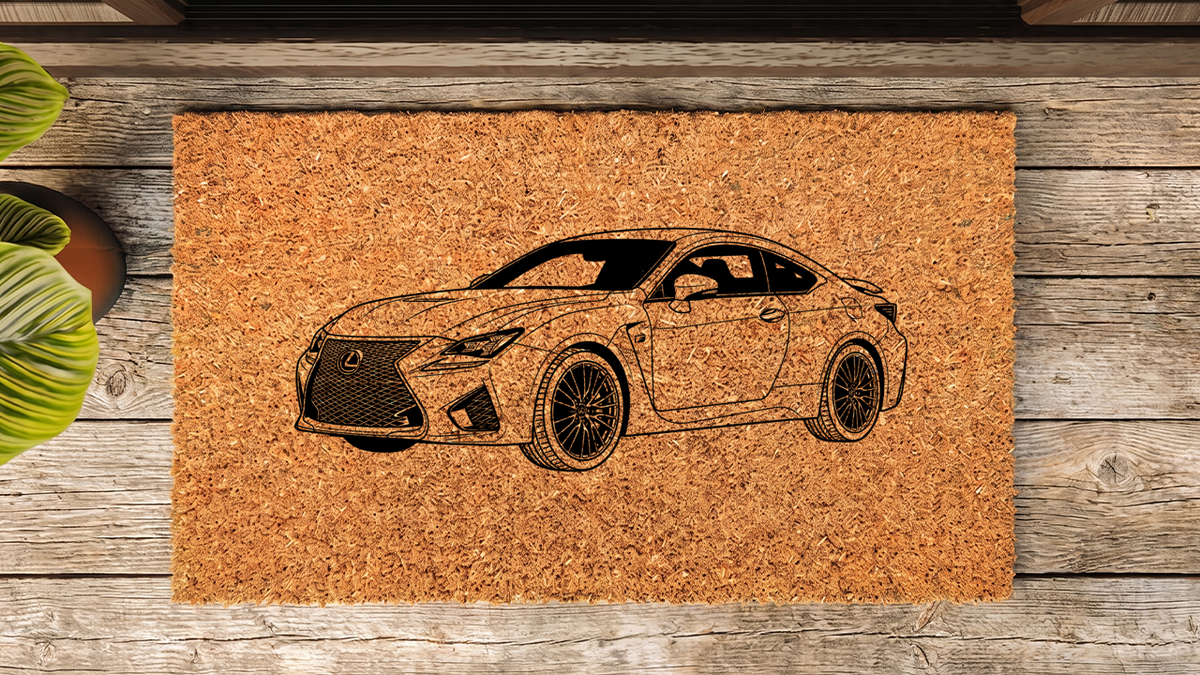 Lexus RC F Inspired Doormat