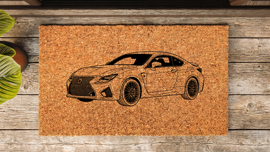 Lexus RC F Inspired Doormat
