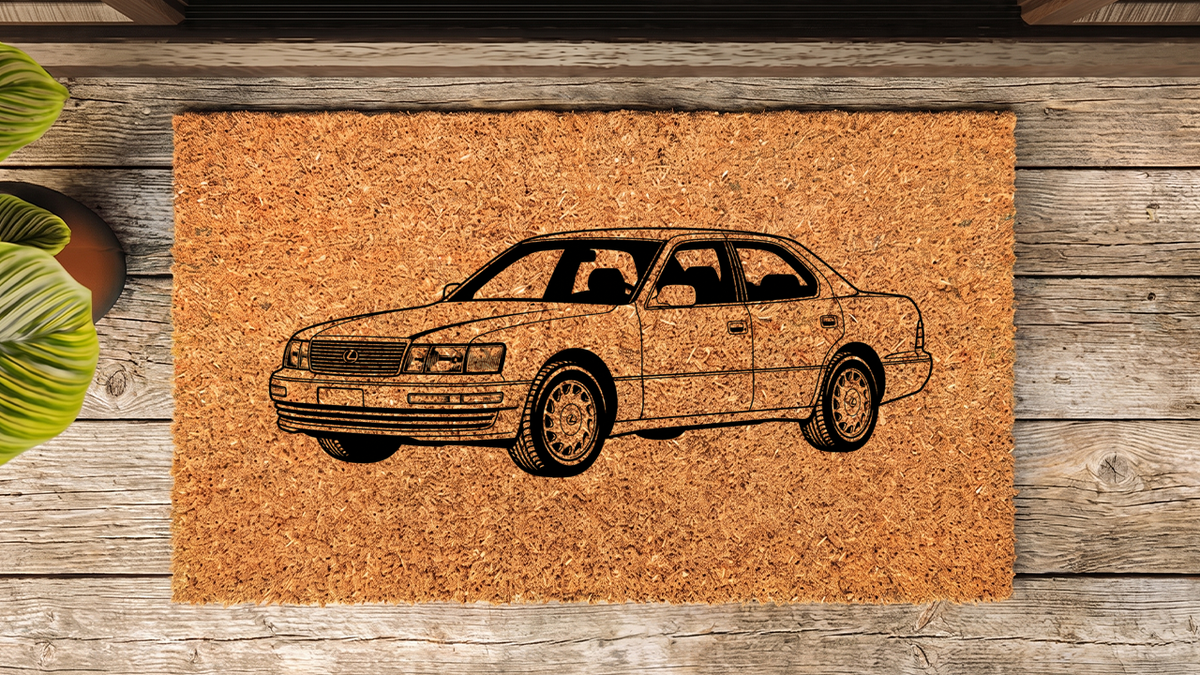 Lexus LS 400 Inspired Doormat