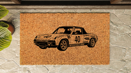 Porsche 914/6 GT Tribute Inspired Floor Mat